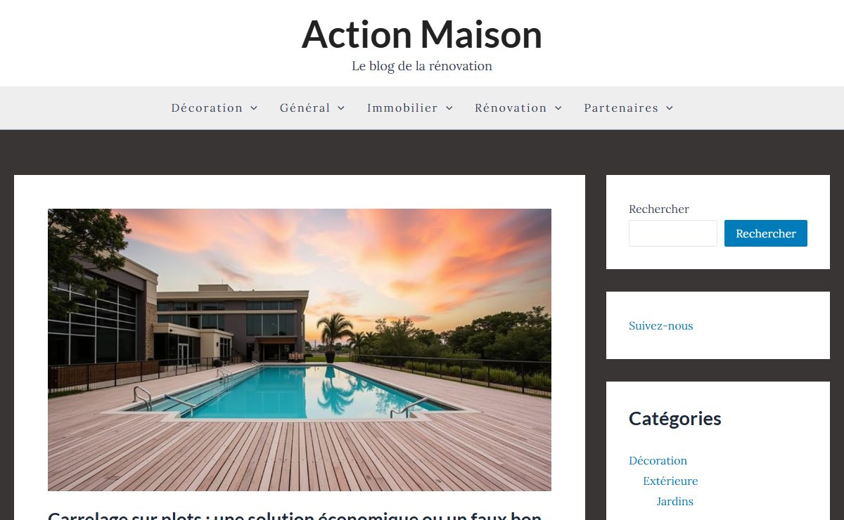 Action Maison » Le Blog De La Rénovation