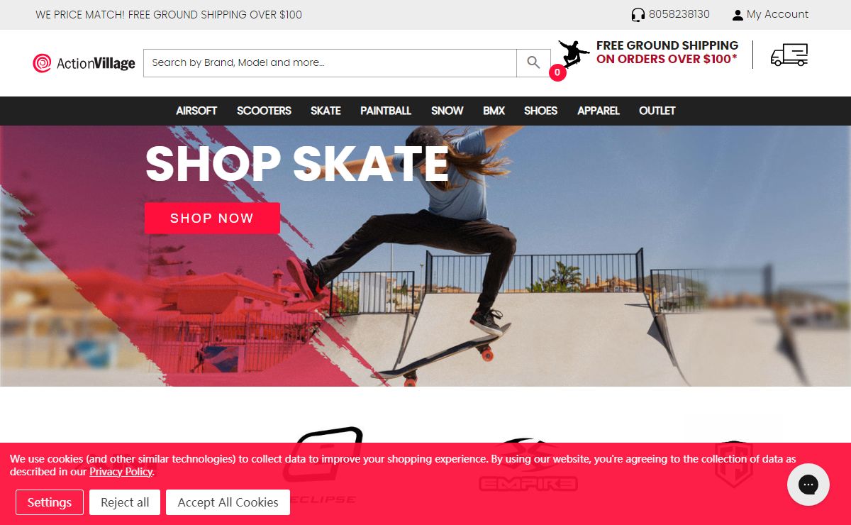Airsoft | Skate | BMX | Snow - ActionVillage