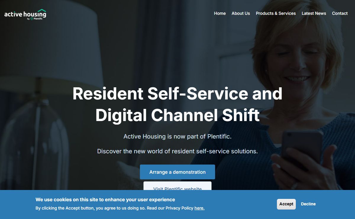 Home | Active Housing - Digital Self-Service