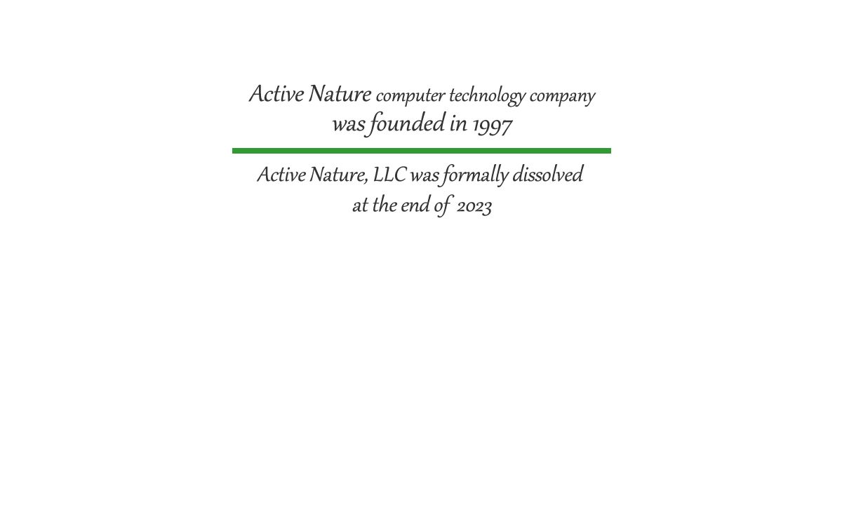 Active Nature