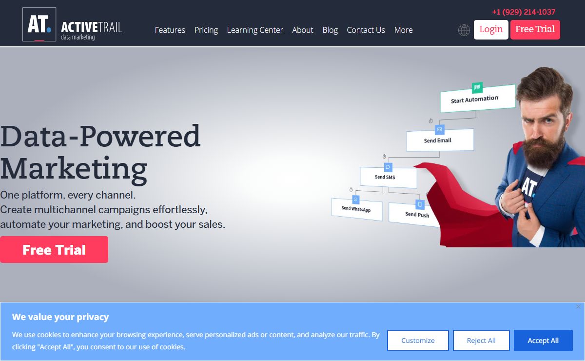 Email Marketing Software | Email, SMS, Whatsapp - ActiveTrail