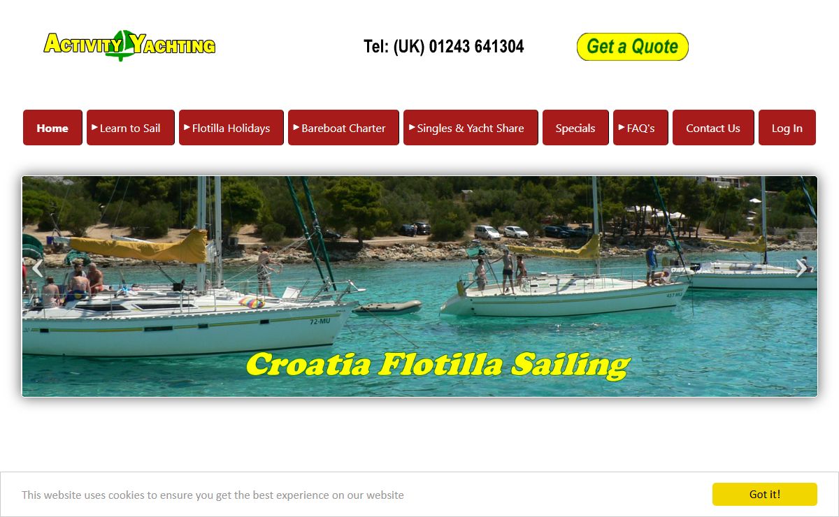 Learn to Sail and Skipper Holidays, Flotilla and Bareboat Charters in Croatia