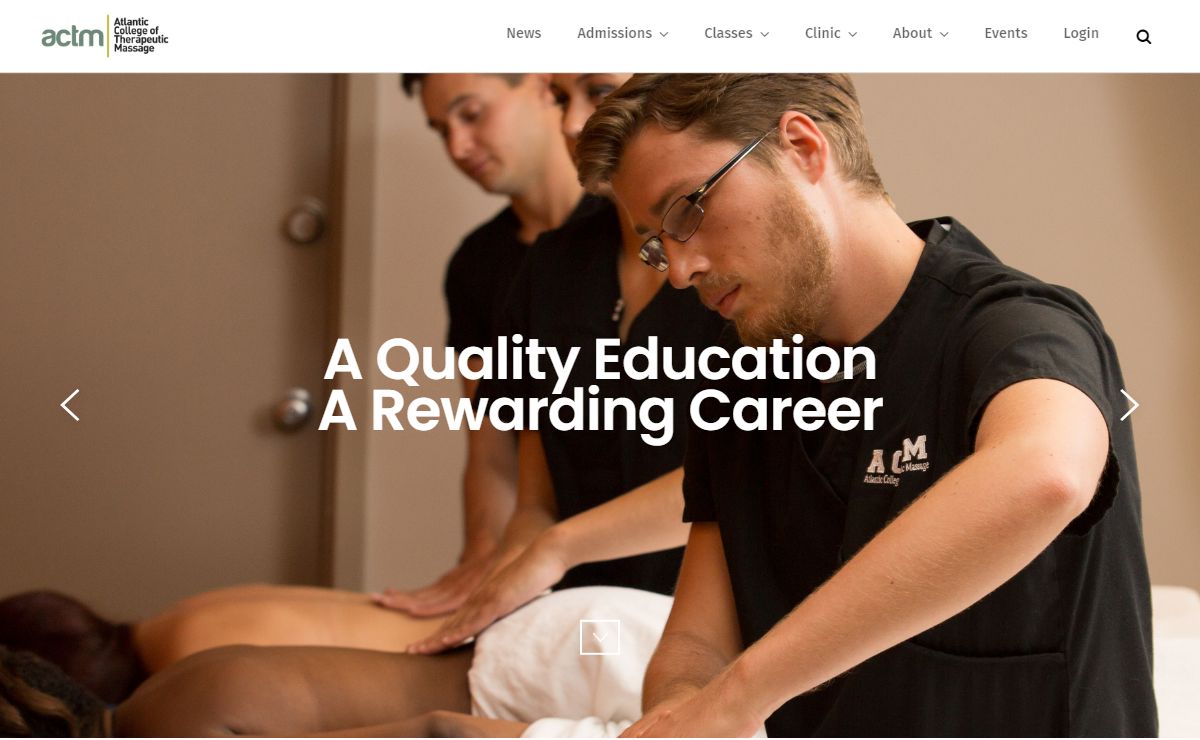 Home - Atlantic College of Therapeutic Massage