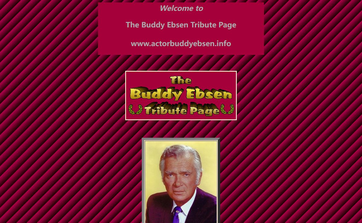 Buddy Ebsen Tribute Page | Home