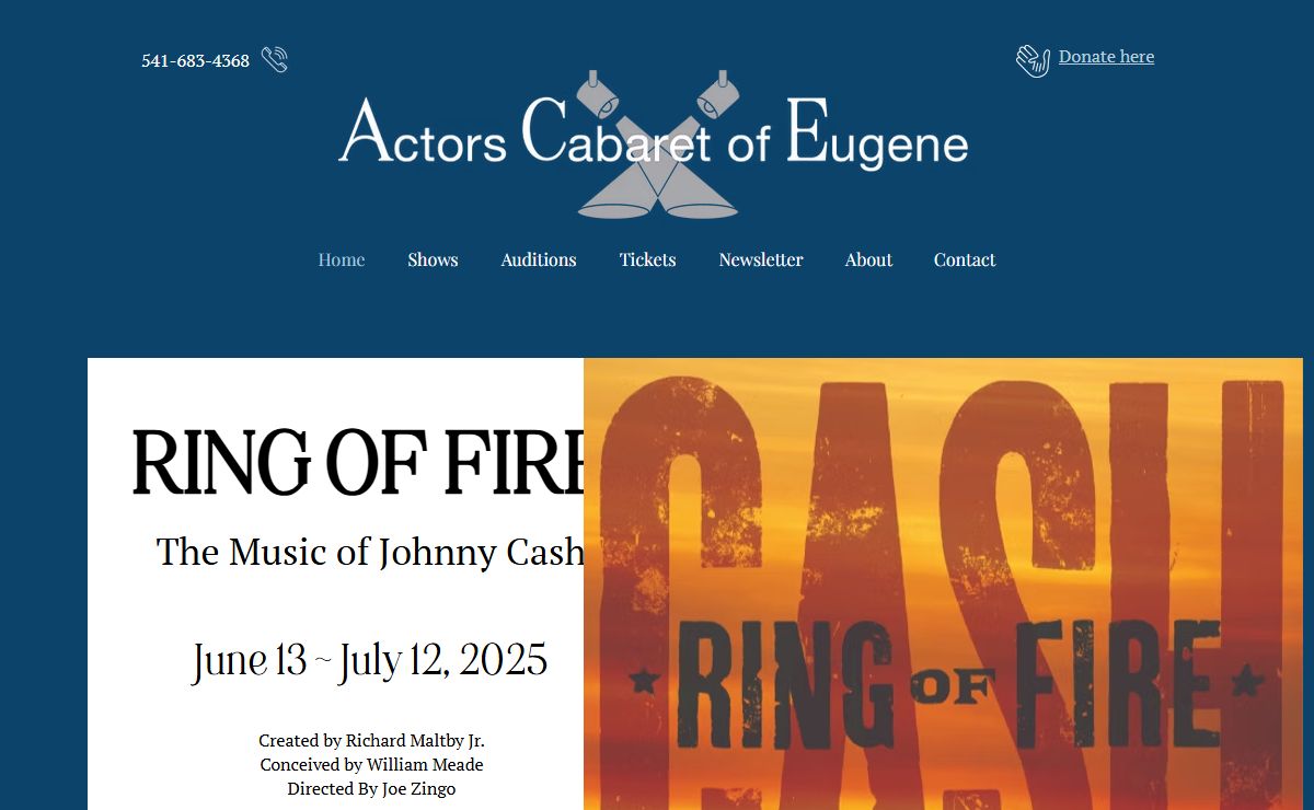 Actors Cabaret of Eugene | Live Musical Theatre | Eugene, OR, USA