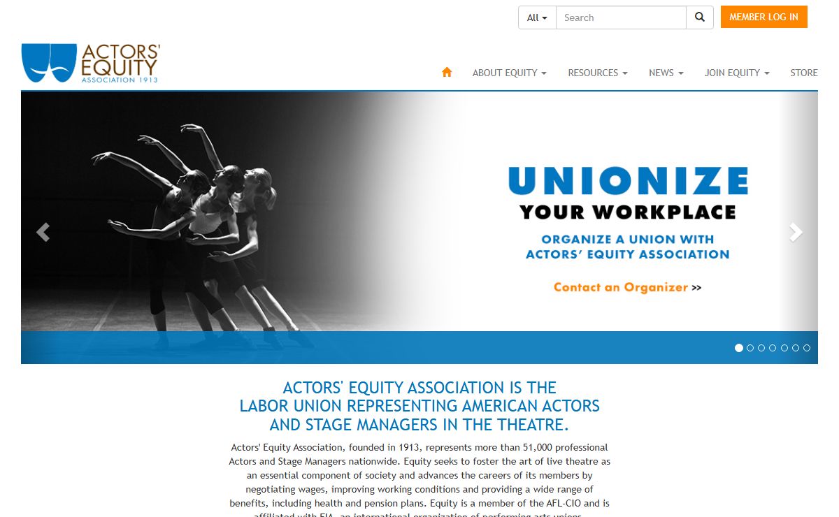 Home  · Actors' Equity Association