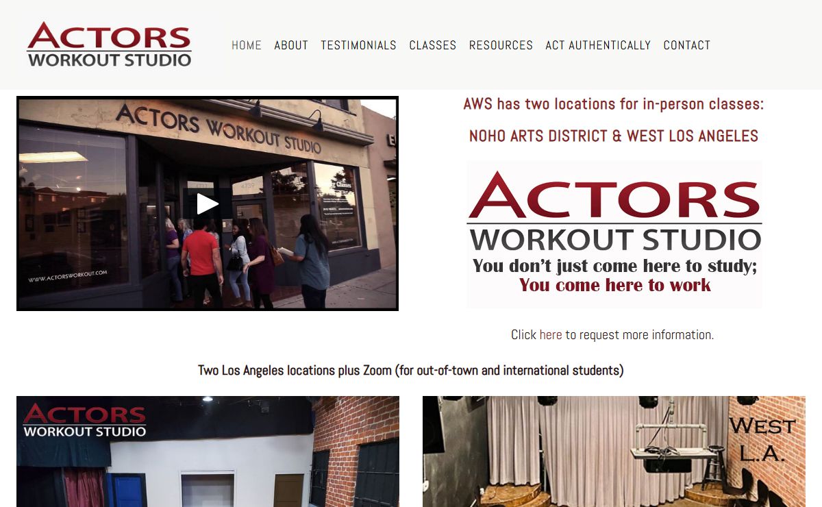 Actors Workout Studio