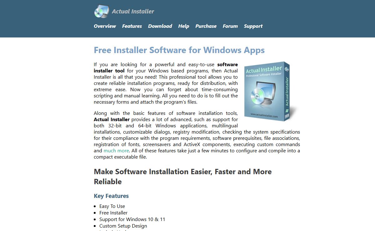 Actual Installer - Free Software Installer Tool for Windows