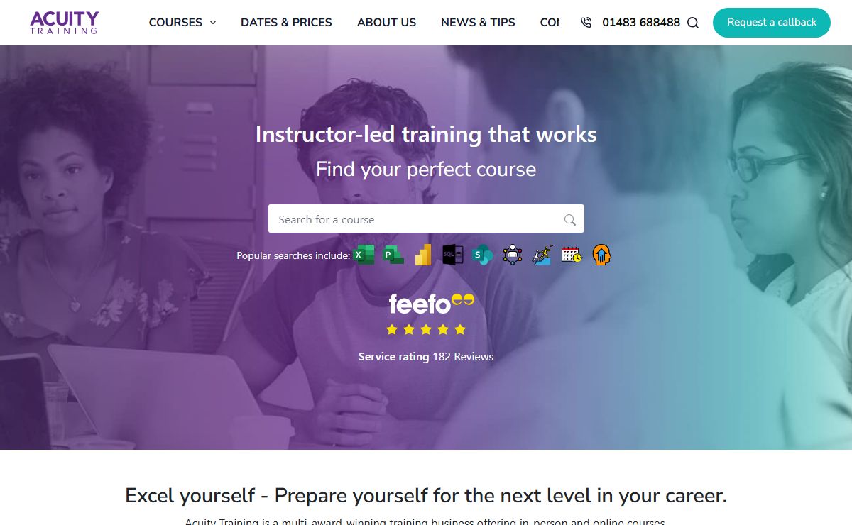 Acuity Training - Equipping You For The Next Stage In Your Career