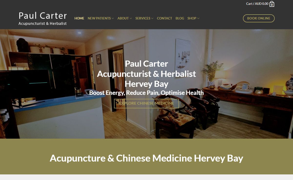 Paul Carter Acupuncturist & Herbalist, Hervey Bay