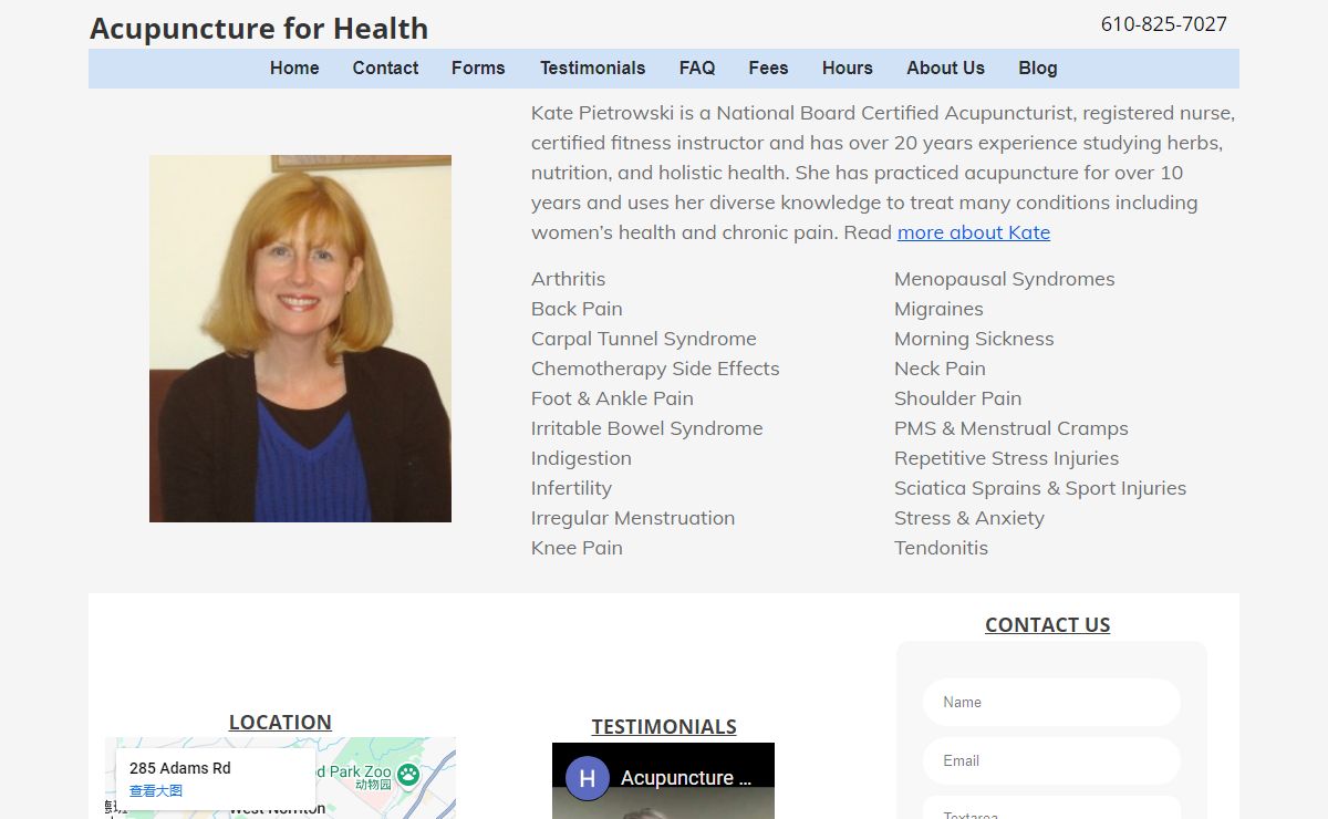 Acupuncture for Health – Acupuncture in King of Prussia Pa