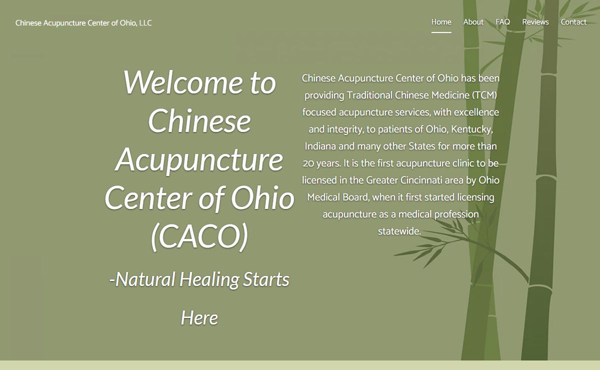 Home - Chinese Acupuncture Center of Ohio