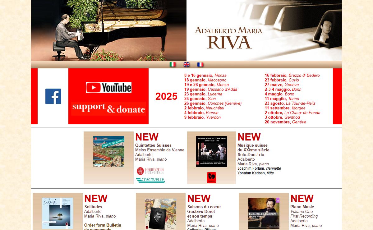 Adalberto Maria Riva, pianista