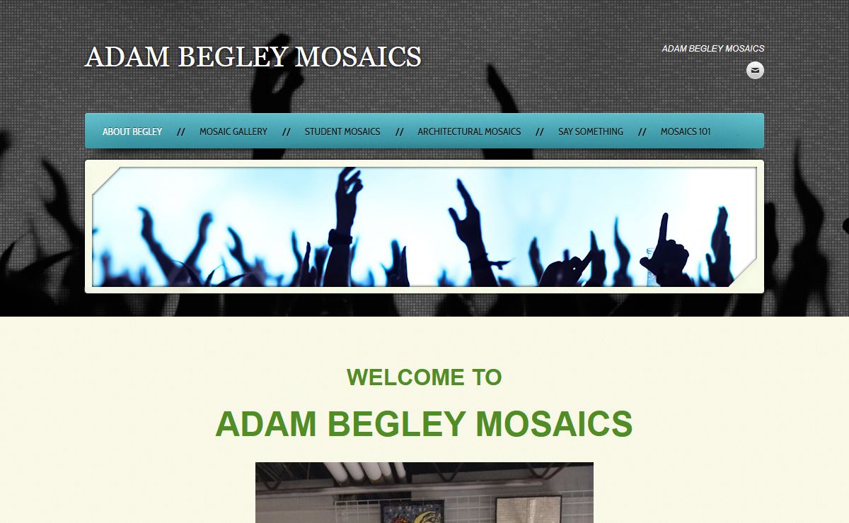 ADAM BEGLEY MOSAICS - About Begley