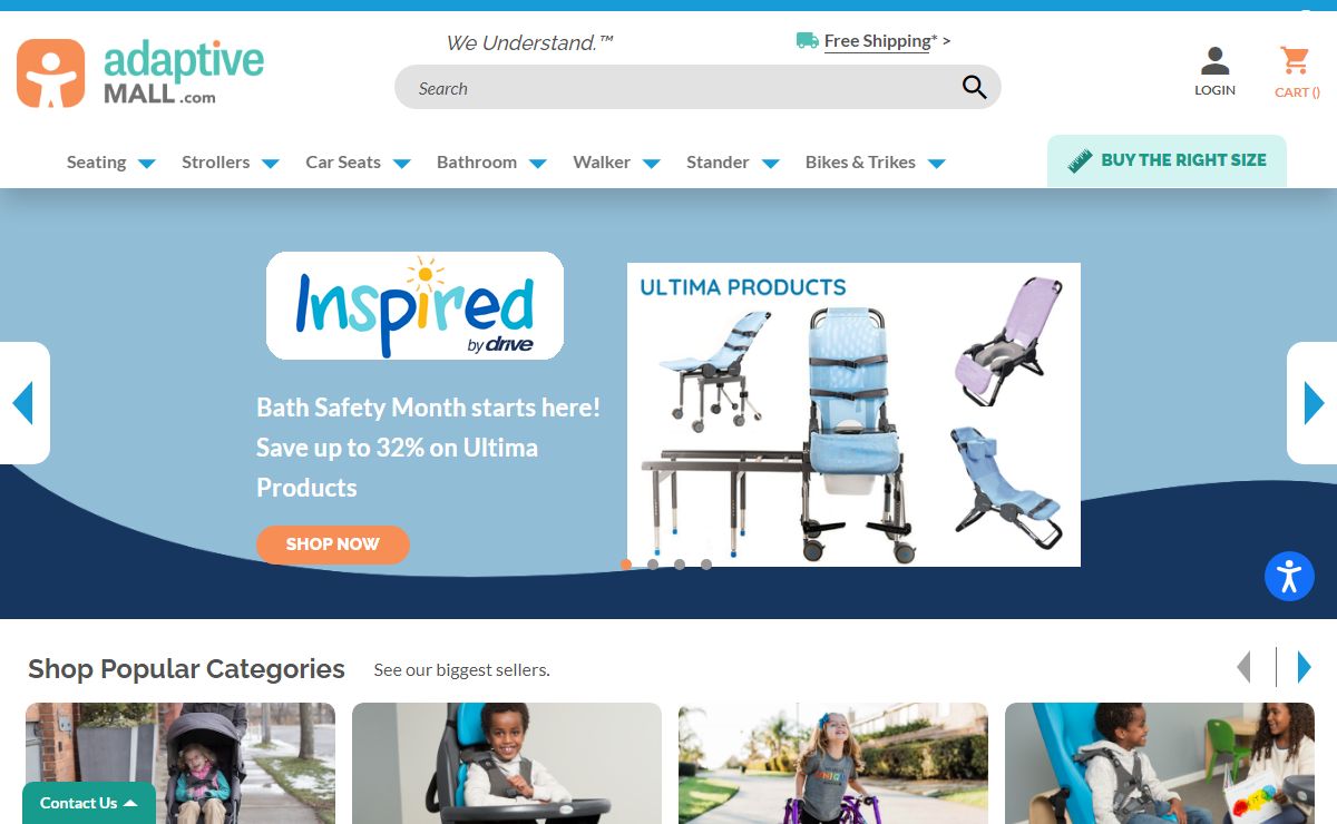 Special Needs Strollers, Car Seats & Adaptive Equipment