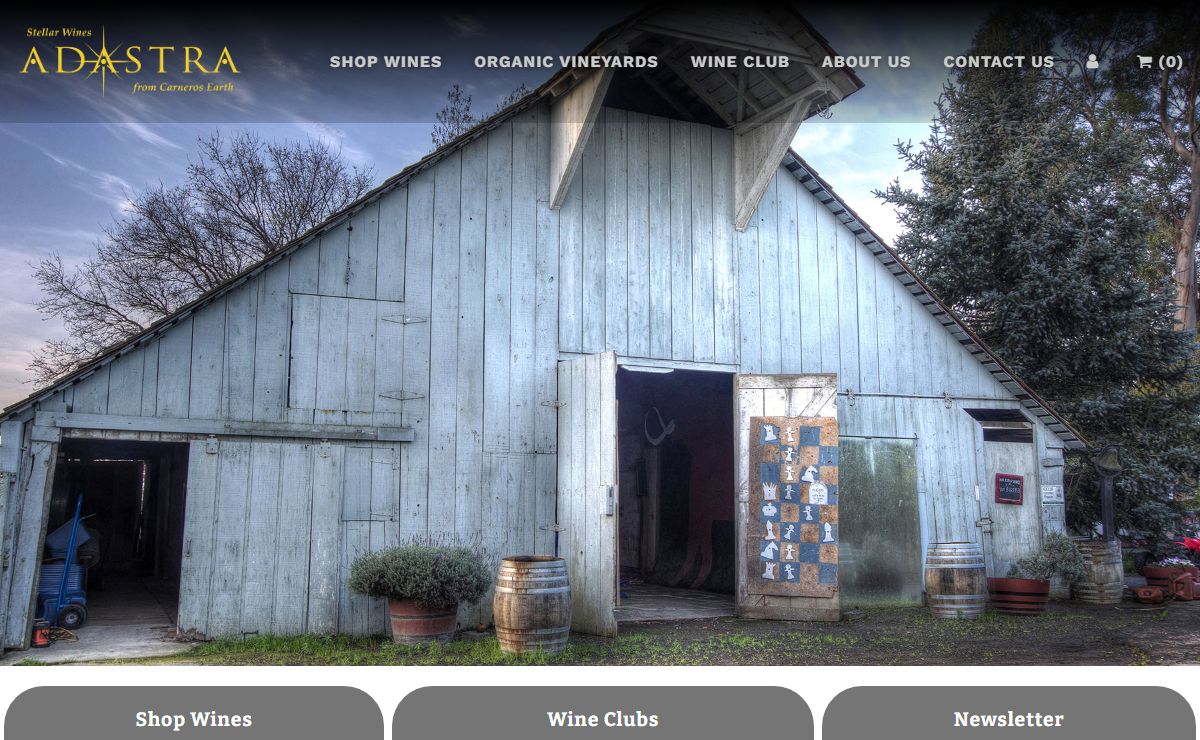 Home - Adastra Wines