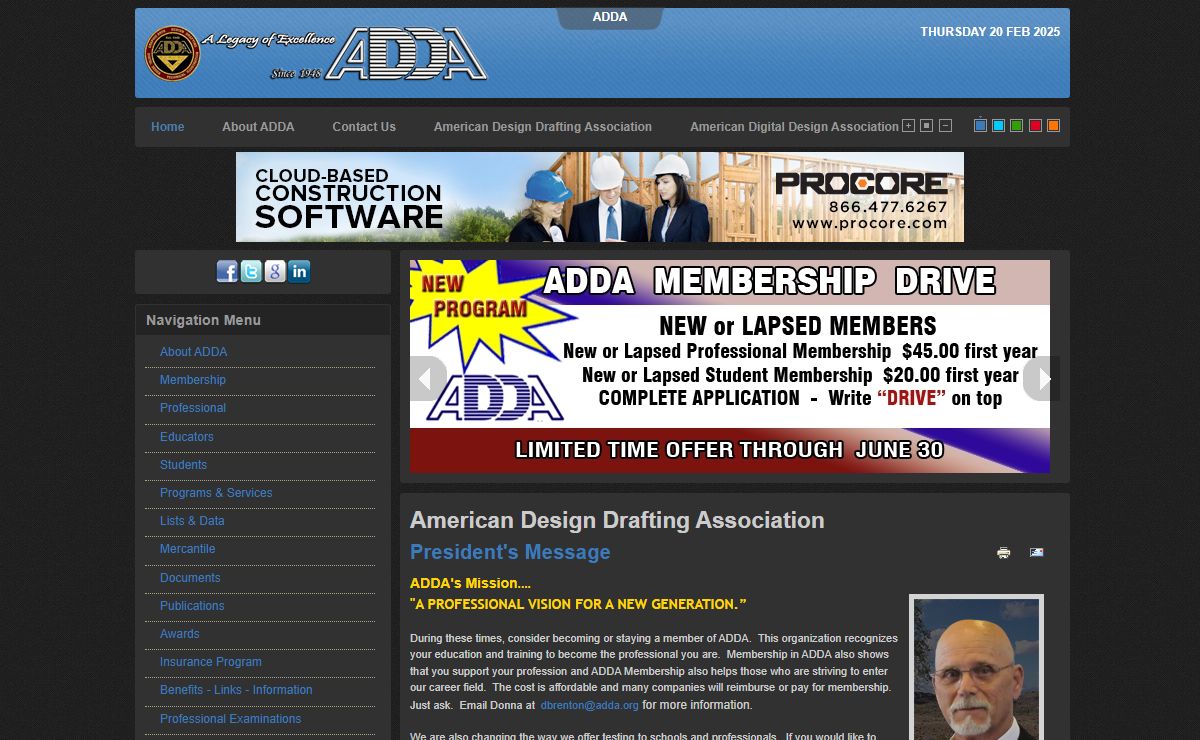 American Design Drafting Association