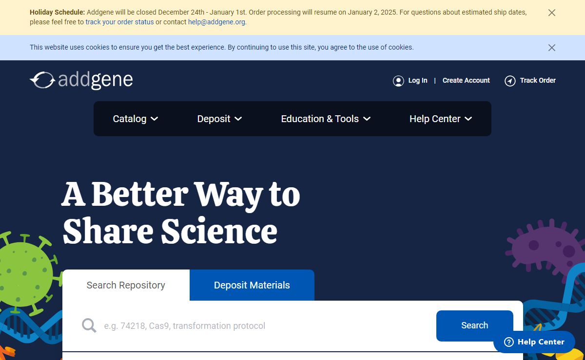 Addgene: A better way to share science