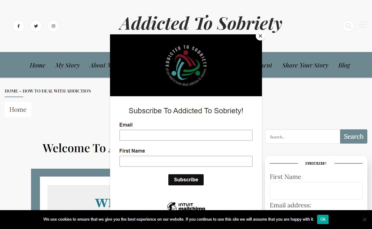 Addicted To Sobriety