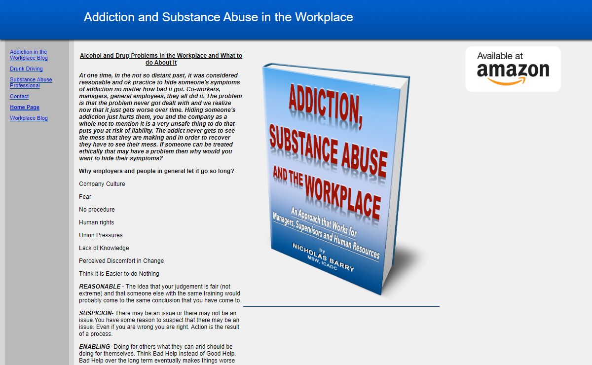 Substance Abuse Professional