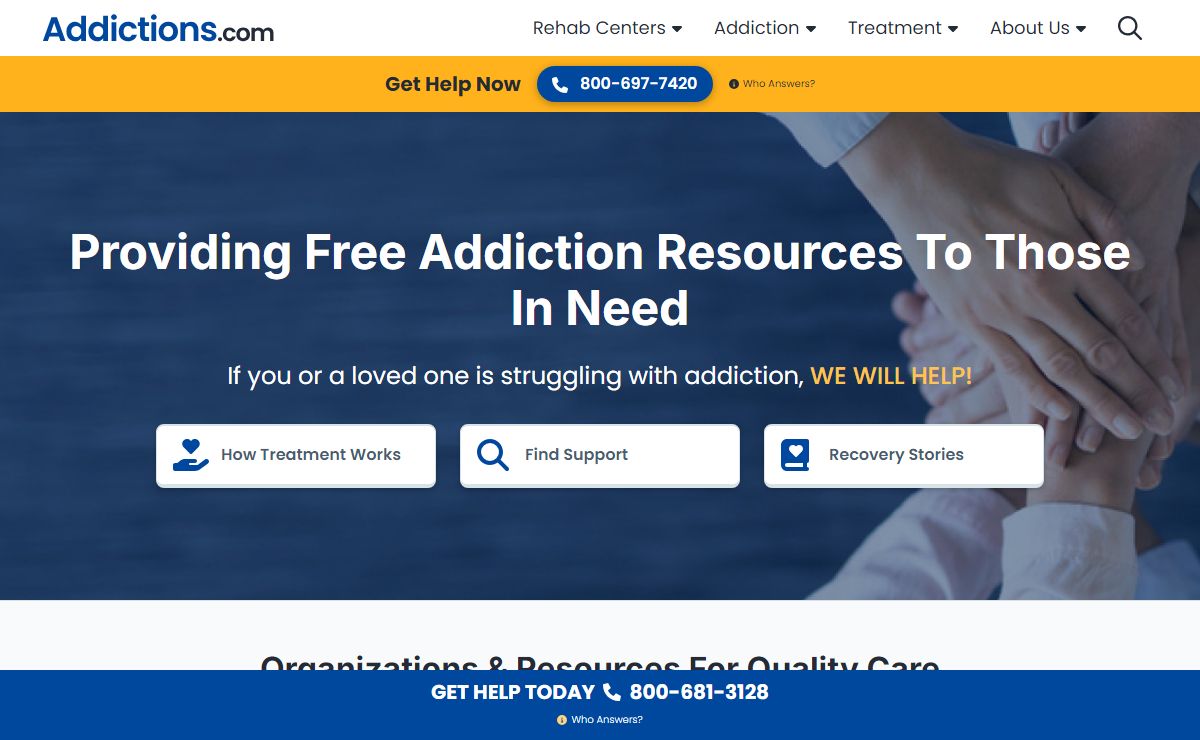 Addictions | Drug & Alcohol Addiction Rehab Centers