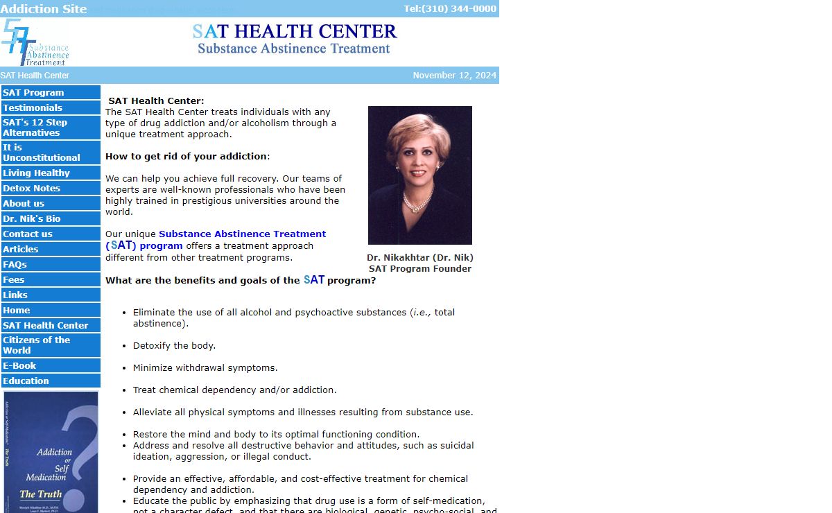 SAT Health Center - Home Page