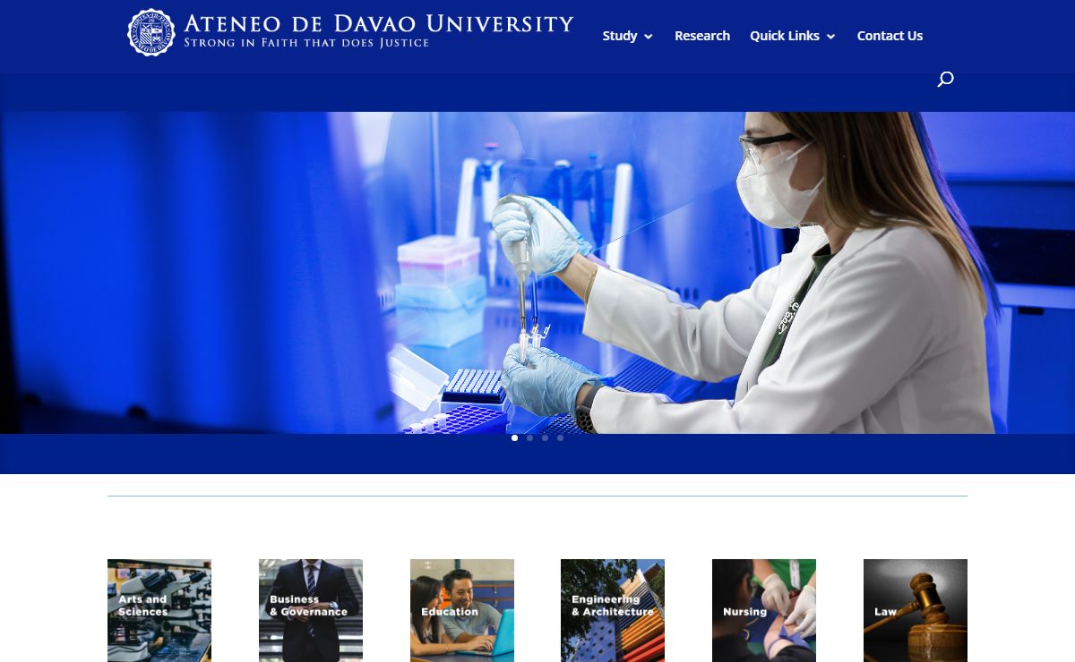 Ateneo de Davao University - Davao City - Philippines | Strong in Faith that does Justice
