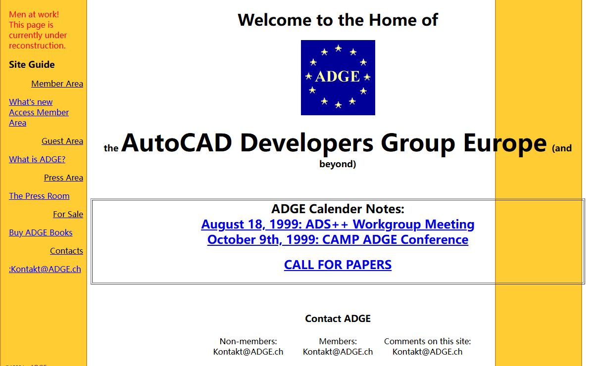ADGE Homepage