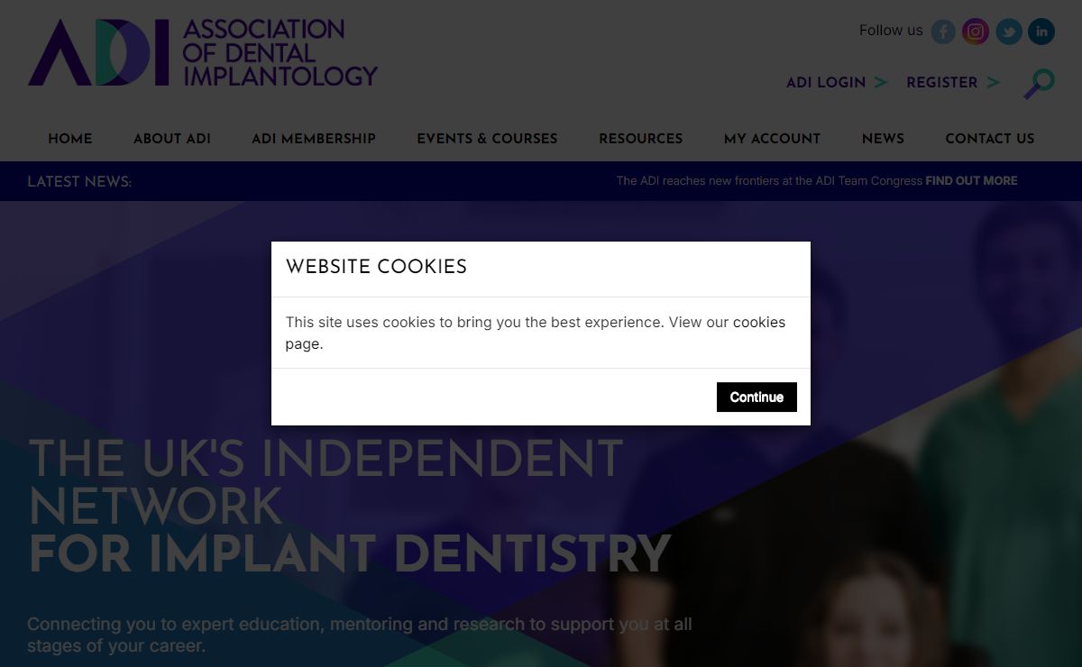 Association of Dental Implantology