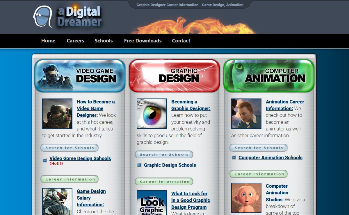 Graphic Designer Career Information - Game Design - Animation