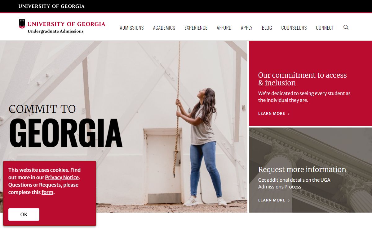 UGA Admissions