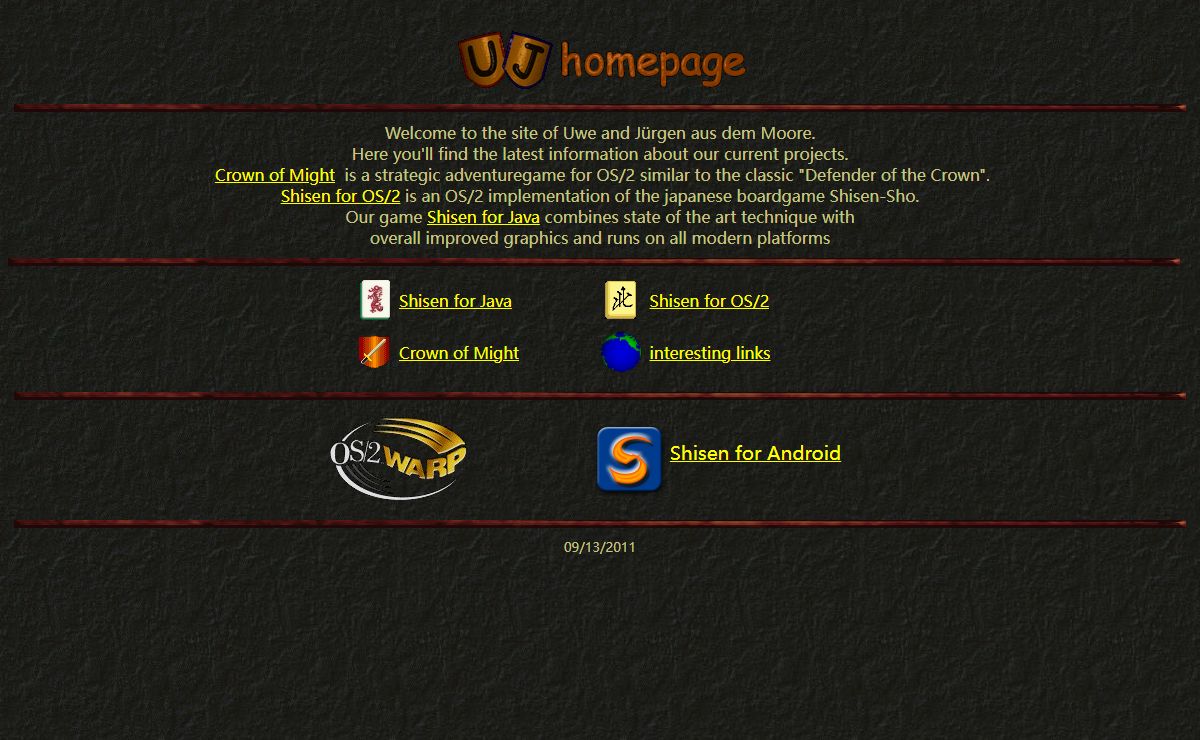 UJ Homepage