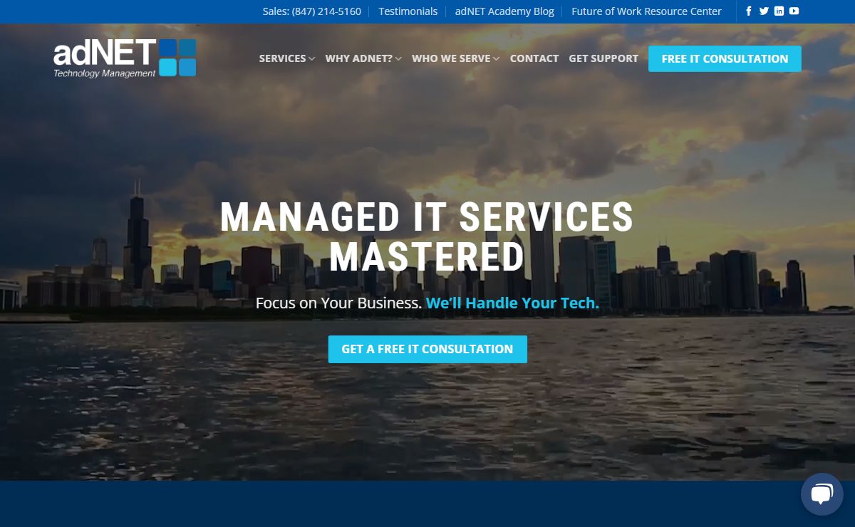 #1 Rated IT Company | Managed Service Provider - adNET