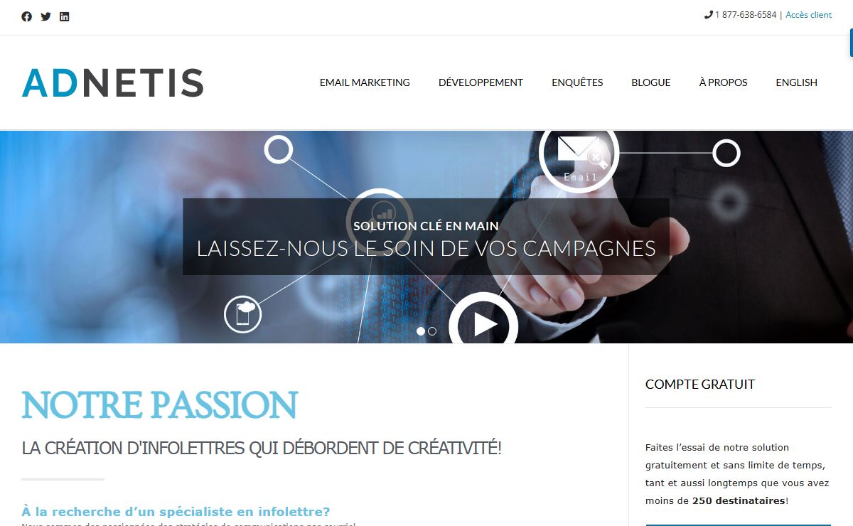 ADNETIS Email Marketing - Marketing par courriel