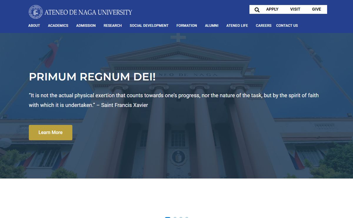 Ateneo de Naga University – The Jesuit University in Bicol, Philippines