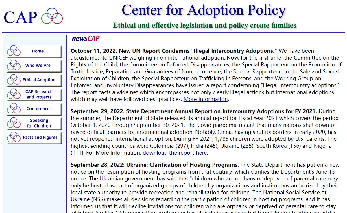 Center for Adoption Policy