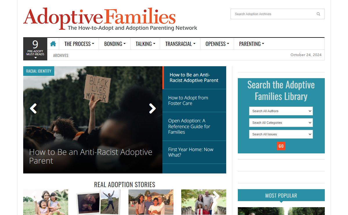 Adoptive Families | The resource and community for adoption parenting.