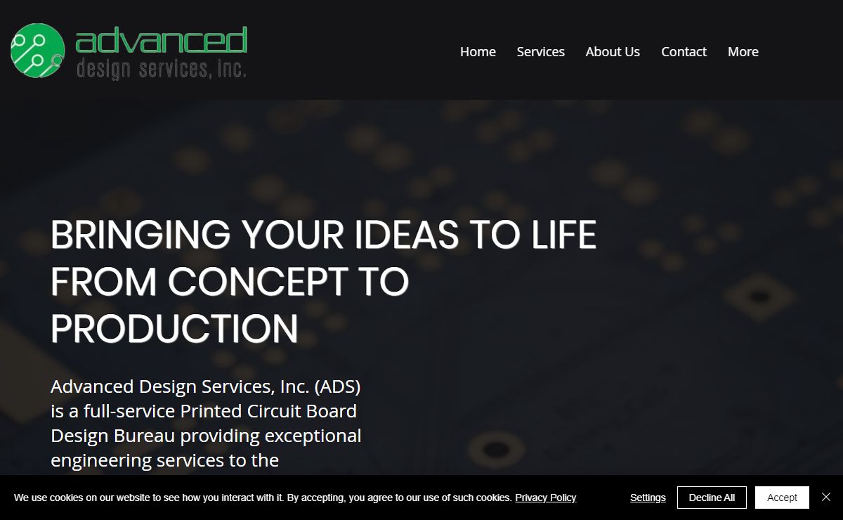 Advanced Design Services, Inc. | PCB engineering