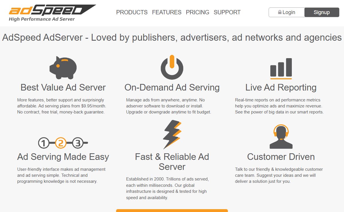 Ad Server, Ad Serving & Banner Ad Manager Solutions - AdSpeed.com
