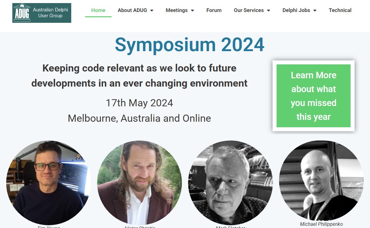 ADUG – Australian Delphi User Group