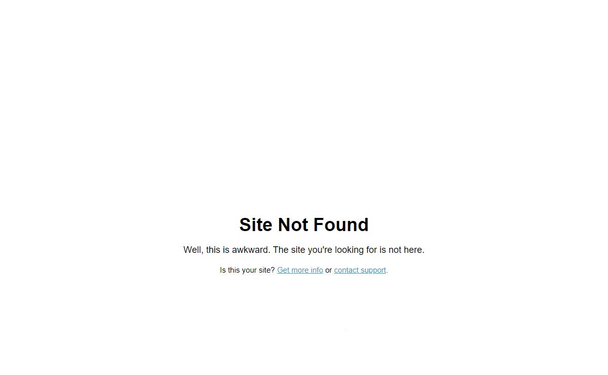 Site not found · DreamHost