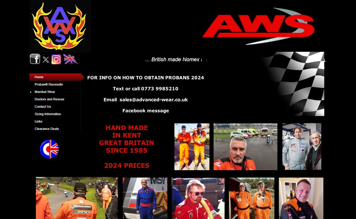 AWS Racewear GB