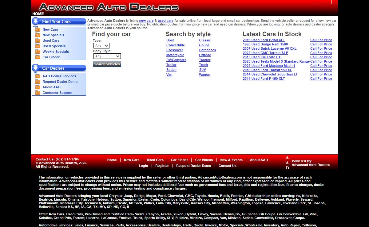 Used Cars For Sale - Advanced Auto Dealers