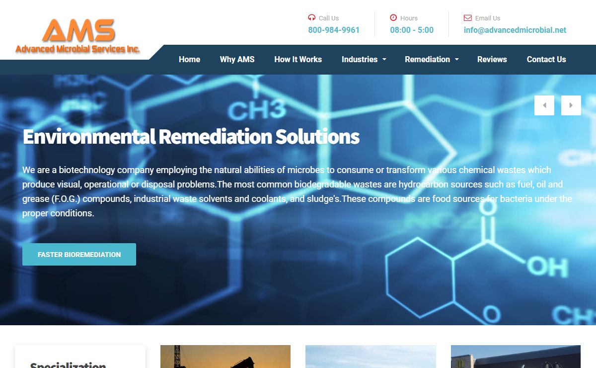 Microbial Bioremediation | Environmental Remediation