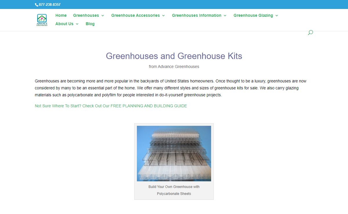 Greenhouse Kits | Greenhouses from Advance Greenhouses