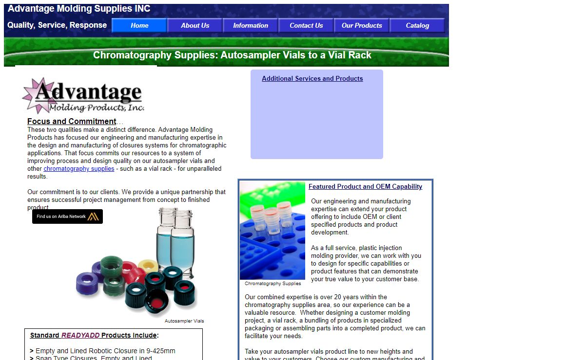Vial Rack | Advantage Molding Products, Inc.