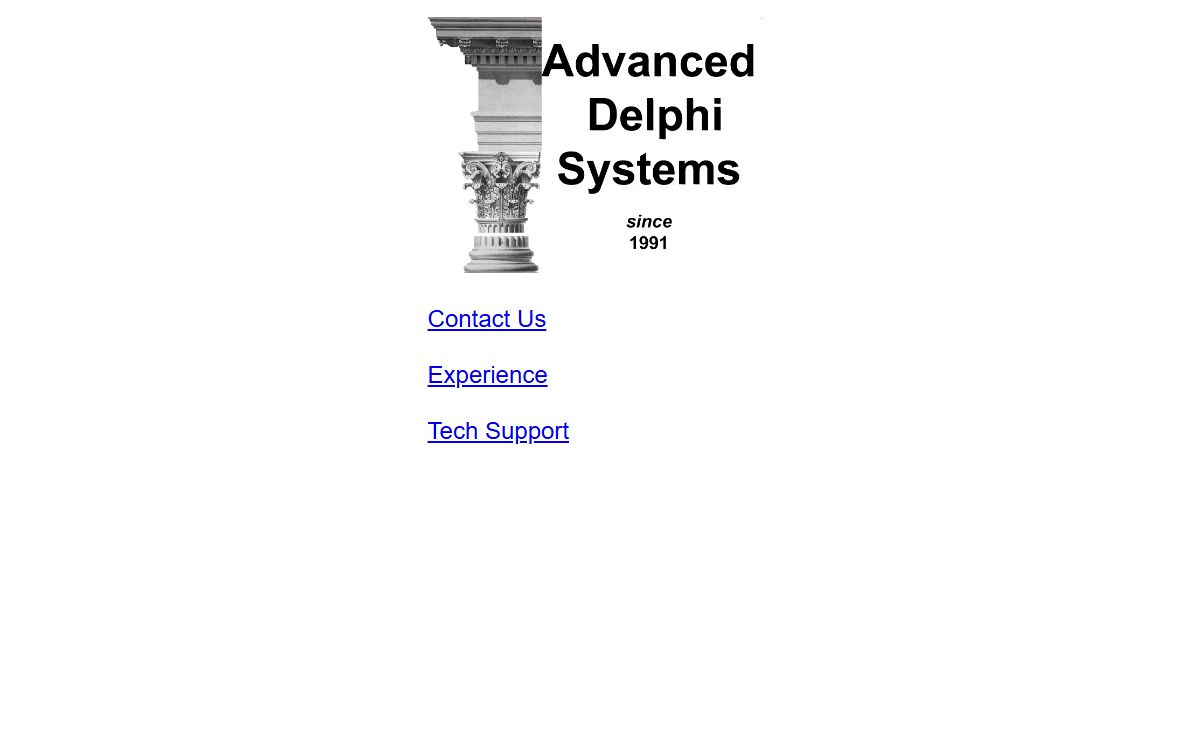 Advanced Delphi Systems Home Page