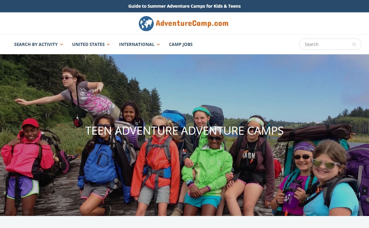 AdventureCamp.com - Kids & Teens Summer Adventure Camps 2020