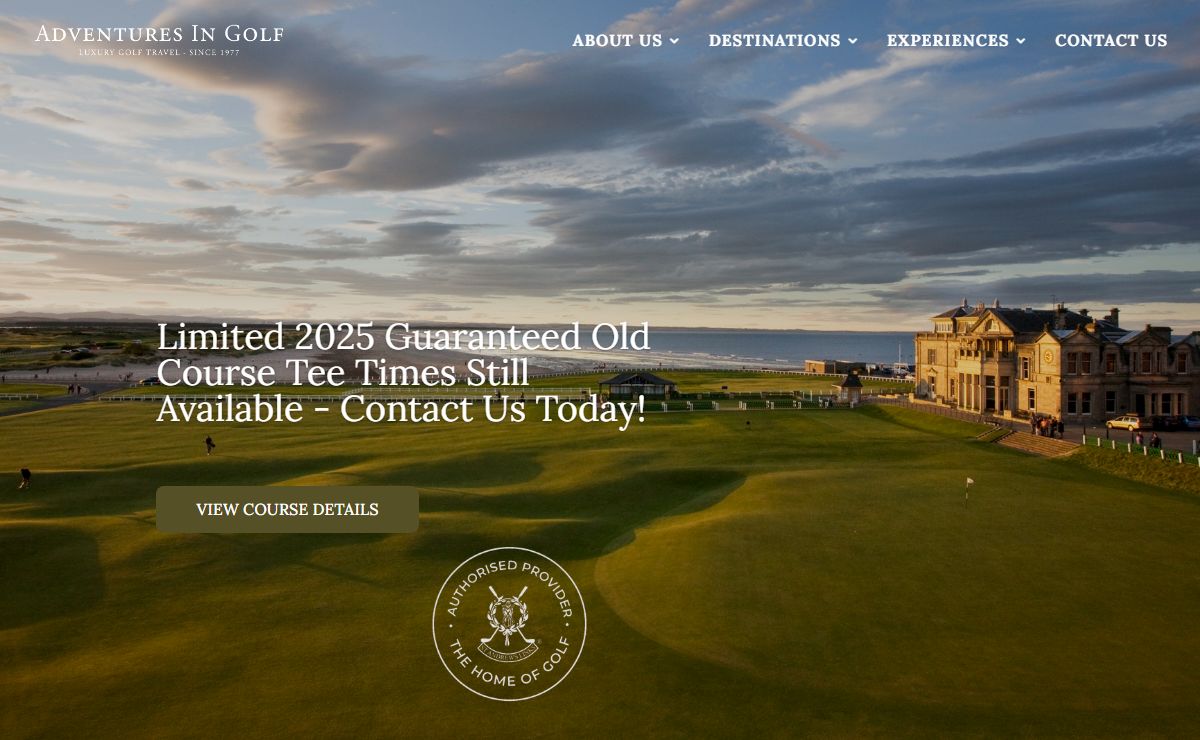 Home - Adventures In Golf