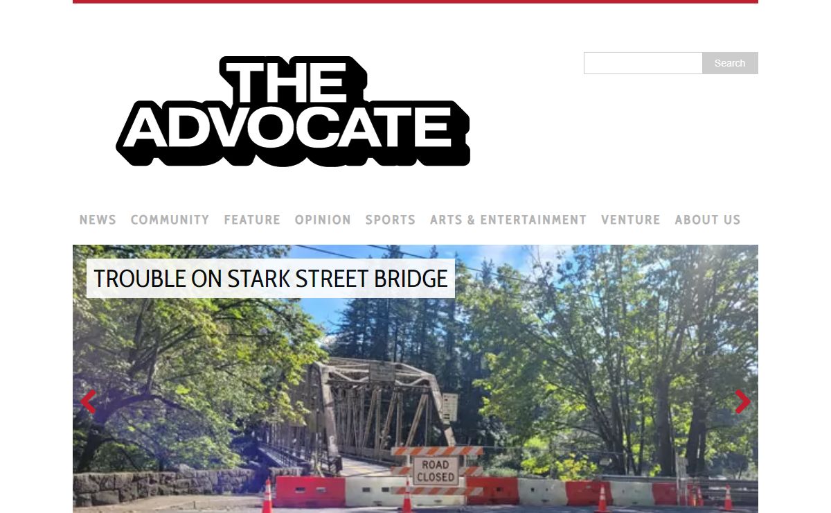 Homepage - The Advocate Online